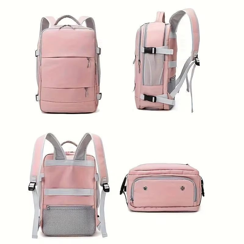 Waterproof Backpack Large Capacity Multifunction Travel Backpack with Shoe Storage Multilayer