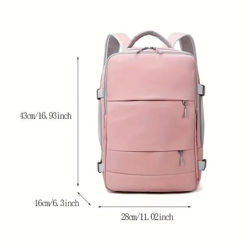 Waterproof Backpack Large Capacity Multifunction Travel Backpack with Shoe Storage Multilayer