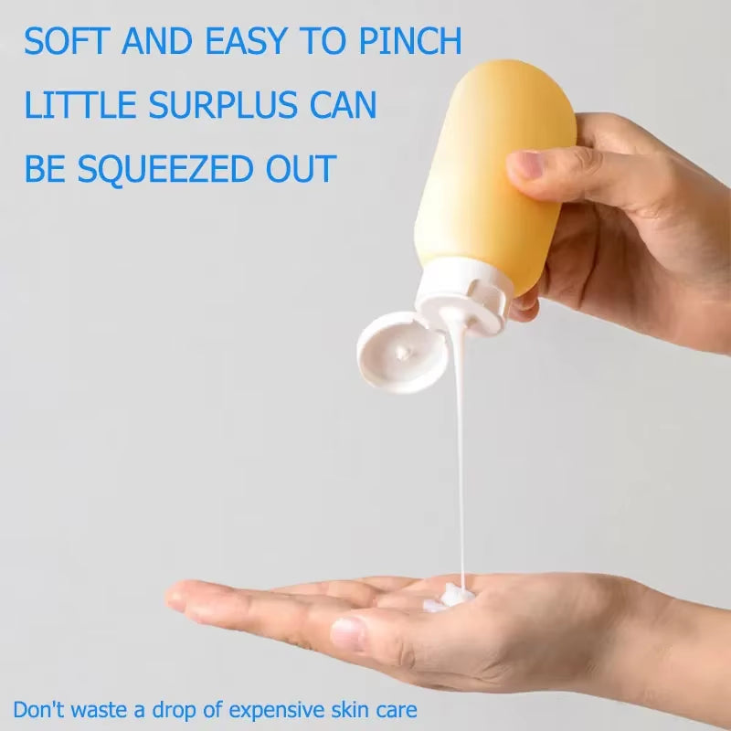 11PCS Travel Refillable Bottle Set Refillable Spray Lotion Shampoo Shower Tube Bottling Refill Cosmetic Container Squeeze Tubes